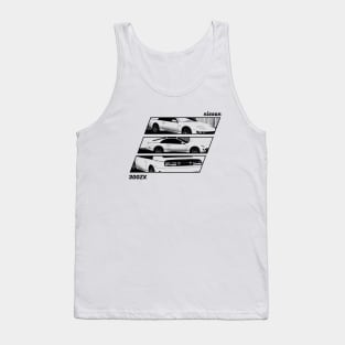 NISSAN 300ZX Black 'N White Archive 2 Tank Top